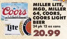 Sullivan's Foods Miller Lite, Mgd, Miller 64, Coors, Coors Light Beer offer
