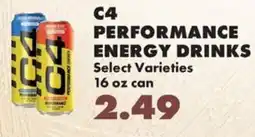 Sullivan's Foods C4 performance energy drinks offer