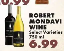 Sullivan's Foods Robert Mondavi Wine offer