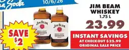Sullivan's Foods Jim Beam Whiskey offer