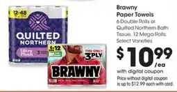 QFC Brawny paper towels offer