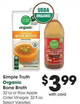 QFC Simple Truth Organic Bone Broth offer