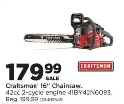Mills Fleet Farm Craftsman 16" Chainsaw offer