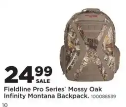 Mills Fleet Farm Fieldline Pro Series Mossy Oak Infinity Montana Backpack offer