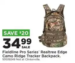 Mills Fleet Farm Fieldline Pro Series Realtree Edge Camo Ridge Tracker Backpack offer