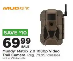 Mills Fleet Farm Muddy Matrix 2.0 1080p Video Trail Camera offer