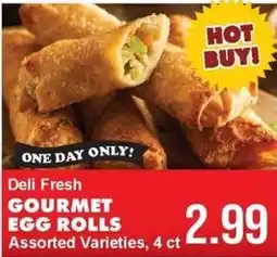 Sullivan's Foods Deli Fresh Gourmet Egg Rolls offer