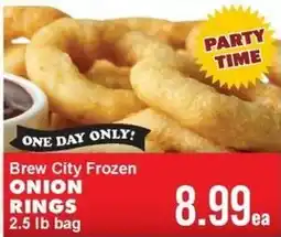 Sullivan's Foods Brew City Frozen Onion Rings offer