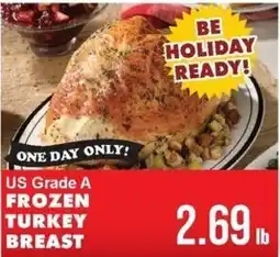 Sullivan's Foods US Grade A Frozen Turkey Breast offer