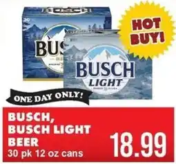 Sullivan's Foods Busch Busch Light Beer offer