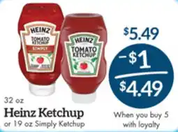Remke Heinz Ketchup offer