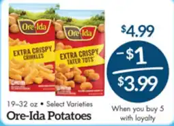Remke Ore-Ida Potatoes offer