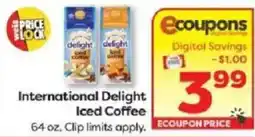 Weis Markets International Delight Iced Coffee offer