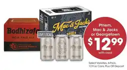 QFC Pfriem, Mac & Jacks or Georgetown offer