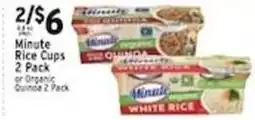 Met Foodmarkets Minute Rice Cups 2 Pack or Organic Quinoa 2 Pack offer