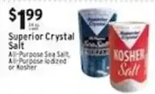 Met Foodmarkets Superior Crystal Salt offer