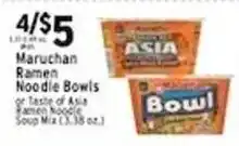 Met Foodmarkets Maruchan Ramen Noodle Bowls offer