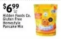 Met Foodmarkets Hidden Foods Co. Gluten Free Homestyle Pancake Mix offer