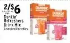 Met Foodmarkets Dunkin' Refreshers Drink Mix offer