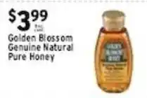 Met Foodmarkets Golden Blossom genuine natural pure honey offer