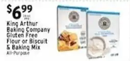 Met Foodmarkets King Arthur Baking Company Gluten Free Flour or Biscuit & Baking Mix All-Purpose offer