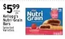 Met Foodmarkets Kellogg's Nutri-Grain Bars offer