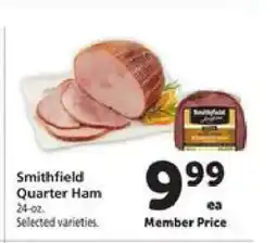 Safeway Smithfield Quarter Ham offer
