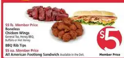 Safeway Boneless chicken wings offer