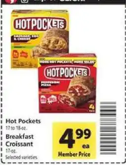 Safeway Hot Pockets offer