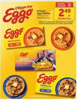 Safeway Kellogg's Eggo Waffles offer