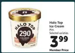 Safeway Halo Top Ice Cream offer