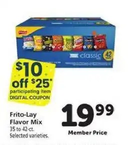 Safeway Frito-Lay Flavor Mix offer