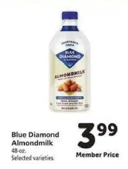 Safeway Blue Diamond Almondmilk offer