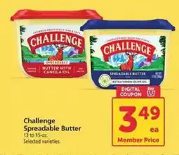 Safeway Challenge Spreadable Butter offer