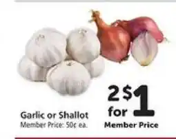 Safeway Garlic or Shallot offer