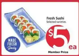Safeway Fresh Sushi offer