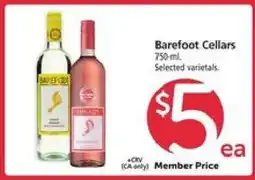 Safeway Barefoot Cellars offer