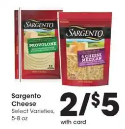 Pick'n Save Sargento Cheese offer