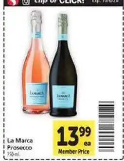 Safeway La Marca Prosecco offer