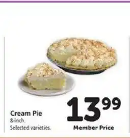 Safeway CREAM PIE offer