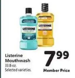 Safeway Listerine Mouthwash offer
