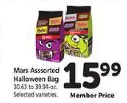 Safeway Mars Assorted Halloween Bag offer