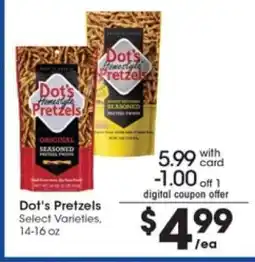 Pick'n Save DOT'S PRETZELS offer