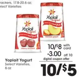 Pick'n Save Yoplait Yogurt offer
