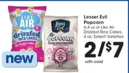 Pick'n Save Lesser Evil Popcorn offer