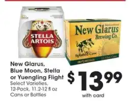 Pick'n Save New Glarus, Blue Moon, Stella or Yuengling Flight offer