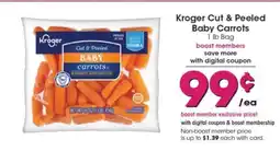 Pick'n Save Kroger Cut & Peeled Baby Carrots offer