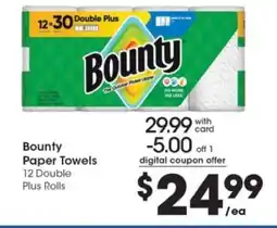 Pick'n Save Bounty Paper Towels offer