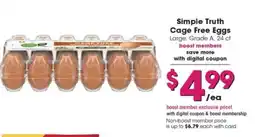 Pick'n Save Simple Truth Cage-Free Eggs offer
