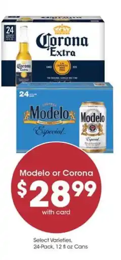 Pick'n Save Modelo or Corona offer